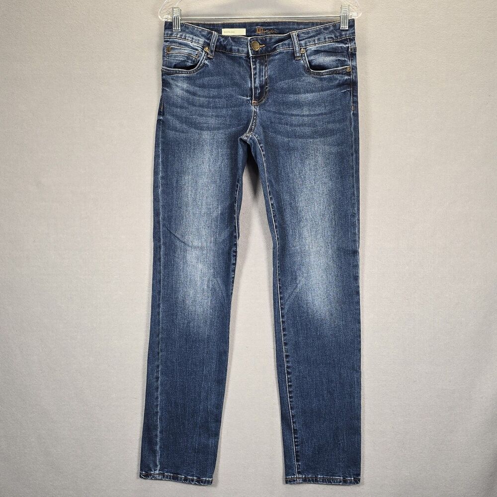 Kut From The Kloth Boyfriend Jeans Denim Women's Size 4 (31 X29 ) Mid Rise - Picture 1 of 14